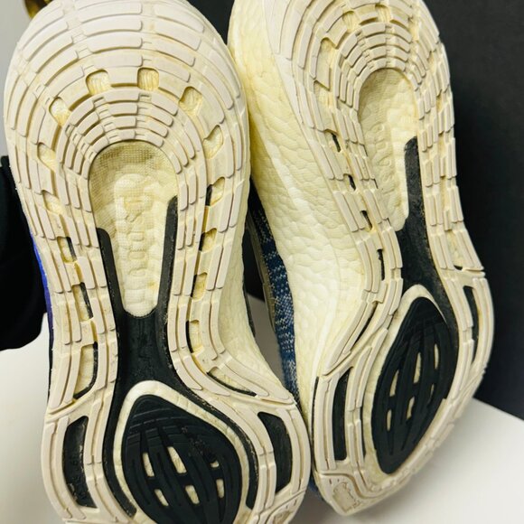 ADIDAS ULTRABOOST 2021 PRIMEBLUE Sashiko FZ3084 Men's Running Shoes Size 4.5 - Picture 5 of 6